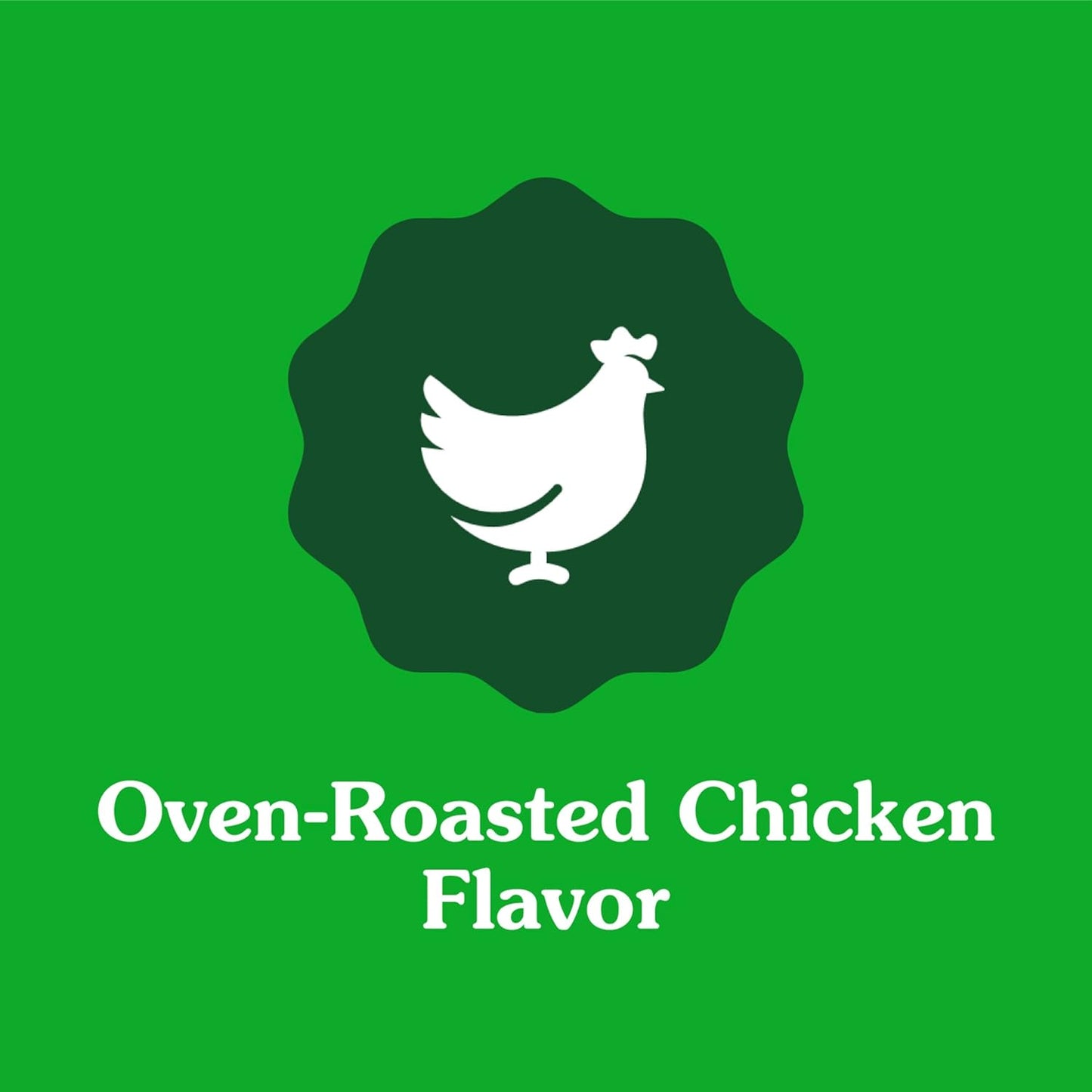 Delicious Oven Roasted Chicken Dental Treats for Adult Cats - 9.75 Oz Tub