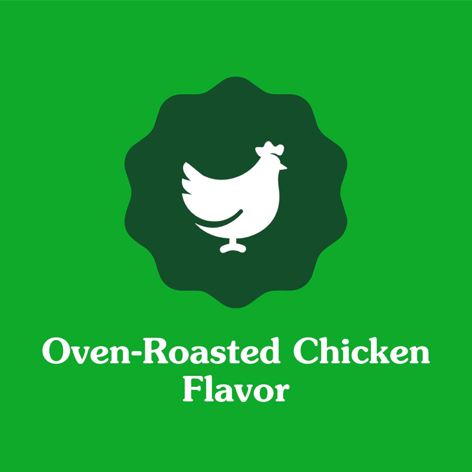 Delicious Oven Roasted Chicken Dental Treats for Adult Cats - 9.75 Oz Tub